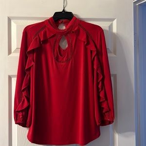 NY&CO Red blouse